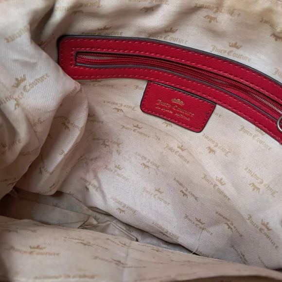 JUICY Couture RARE Red Cloud 9 Designer Women's Bag Y2K Puffer - Picture 7 of 16